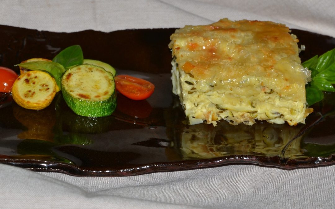 Pita s skuto in bučkami